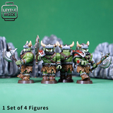 Orc Warriors 4 man squad（Full custom body）LYLSP009*4